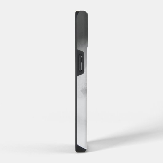 Waterverf Vuurpaard Shoeing Art - Aangepaste naam iPhone Hoesje (Rechterkant)