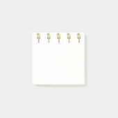 Waterverf Vuurstaartmyzornis Post-it® Notes (Voorkant)
