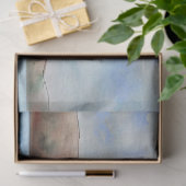 Waterverf vuurtoren 20x30-decoupage tissuepapier (Geschenk)