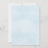 Waterverf vuurtoren van Zee van Vrijgezellenfeest Kaart (Achterkant)