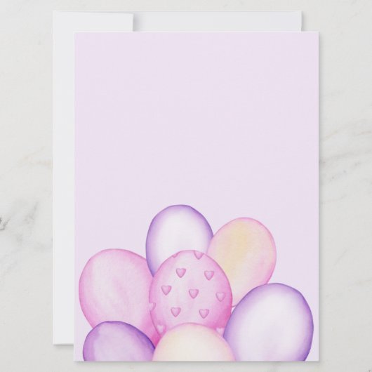 Waterverf wacht nauwelijks op uitnodiging van Baby (Achterkant)