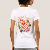 Waterverf Wafeldag, Våffeldagen T-shirt (Achterkant)