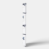 Waterverf-walvis en ankerpatroon Case-Mate iPhone case (Achterkant / Rechts)