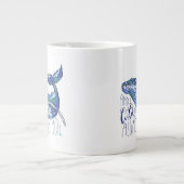 Waterverf walvis - Ik walgelijk altijd van je Grote Koffiekop (Voorkant)