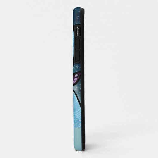 Waterverf walvis Tropisch Case-Mate iPhone Case (Achterkant/links)