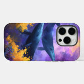 Waterverf walvissen Abstracte oceaan tuin Case-Mate iPhone Case (Achterkant (horizontaal))