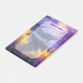 Waterverf walvissen Abstracte oceaan tuin Post-it® Notes (Schuin)
