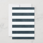 Waterverf walvissen | Baby shower gissen spel Kaart (Achterkant)