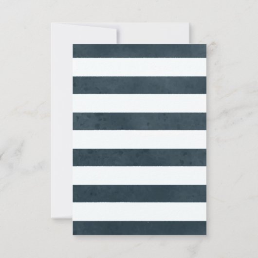 Waterverf walvissen | Baby shower gissen spel Kaart (Achterkant)