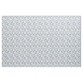 Waterverf walvissen stof (Yard (91,4 cm))