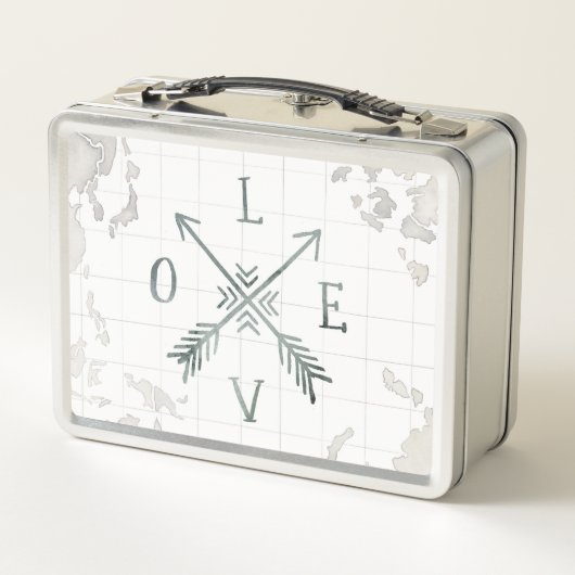 Waterverf Wanderlust Adventure III | Liefde (Achterkant)