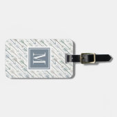 Waterverf Wanderlust Arrow Pattern Bagagelabel (Voorkant horizontaal)