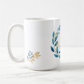  Waterverf Warm - Monogram Koffiemok (Links)