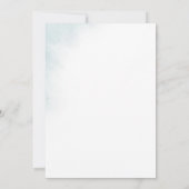 Waterverf was | Blauwe Baby sprinkhaan Kaart (Achterkant)