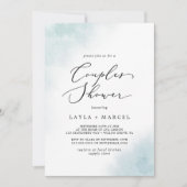 Waterverf was | Blauwe stelletster Kaart (Voorkant)