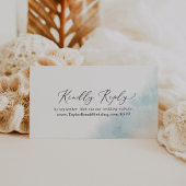 Waterverf was | Blauwweddenschap Website RSVP Informatiekaartje