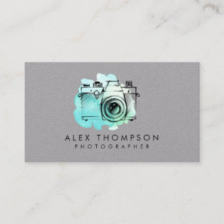 Waterverf was  filmfotograaf visitekaartje