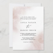 Waterverf was | Geweld traditionele huwelijk Kaart (Voorkant)