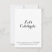 Waterverf was Hangende druiven 50e verjaardag Kaart (Achterkant)