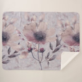 Waterverf was het BG&Hand-Gepilleerde Element van  Sherpa Deken (Voorkant (horizontaal))