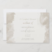 Waterverf Was in paddenstoel door de BarefootBride Kaart (Voorkant)