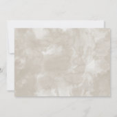 Waterverf Was in paddenstoel door de BarefootBride Kaart (Achterkant)