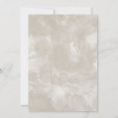 Waterverf Was in paddenstoel door de BarefootBride Kaart (Achterkant)