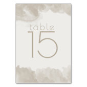 Waterverf Was in paddenstoel door de BarefootBride Kaart (Voorkant)