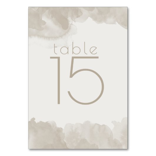 Waterverf Was in paddenstoel door de BarefootBride Kaart (Voorkant)