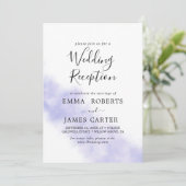 Waterverf was | Ontvangst van Paarse weddenschappe Kaart (Staand voorkant)