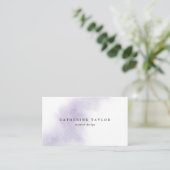 Waterverf was | PAARS VISITEKAARTJE (Staand voorkant)