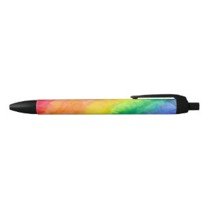 Waterverf Was regenboogstrip D Zwarte Inkt Pen