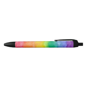 Waterverf Was regenboogstrip H Zwarte Inkt Pen