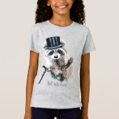 Waterverf Wasbeer met Top Hat – Dapper Gentleman (Voorkant)