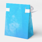 Waterverf wasbloem bedankt voor de trouwloten. bedankdoosjes (Achterkant)