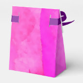 Waterverf wasbloem bedankt voor de trouwloten. bedankdoosjes (Achterkant)