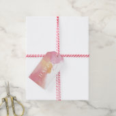 Waterverf Wash Holiday Gift Label Cadeaulabel (Met Touw)