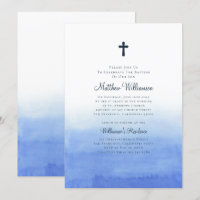 Waterverf Wash Ombre Baptismal