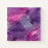 Waterverf Wash  schetsboek Notitieboek (Achterkant)