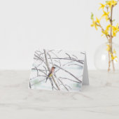 Waterverf-wasnotitie Kaart (Gele Bloem)