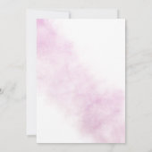 Waterverf wassen | Blauw "We Do Again" Gelofte Ver Kaart (Achterkant)