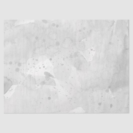 Waterverf Wassen Modern Eenvoudig Elegant Grijs N  Tissuepapier (Voorkant)