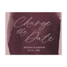 waterverf wassen verandert de datum briefkaart