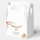 Waterverf Wasserij Herfst Boho Greenery Baby showe Bedankdoosjes (Geopend)