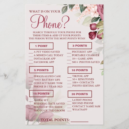 Waterverf Wat is er op uw telefooncel voor de Show Flyer (Voorkant)