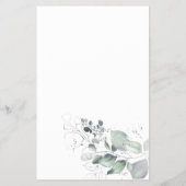 Waterverf Wat is er op uw telefooncel voor de Show Flyer (Achterkant)