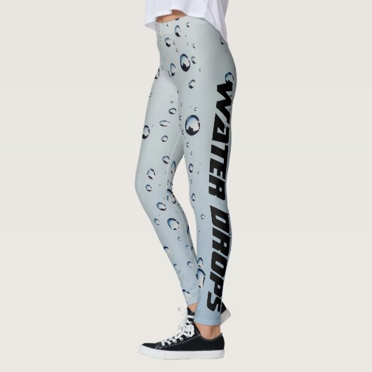 Waterverf Water Drops Leggings ontwerpen (Links)