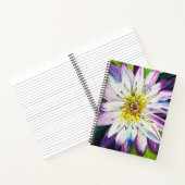 Waterverf waterlelie fijne kunst notitieboek (Binnen)