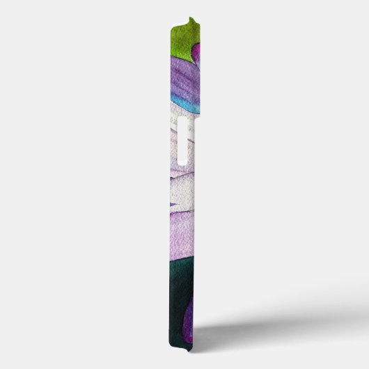 Waterverf waterlelies beeldende kunst Case-Mate iPhone case (Achterkant / Rechts)