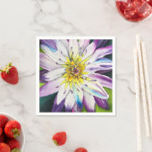 Waterverf waterlelies beeldende kunst servet (Insitu)